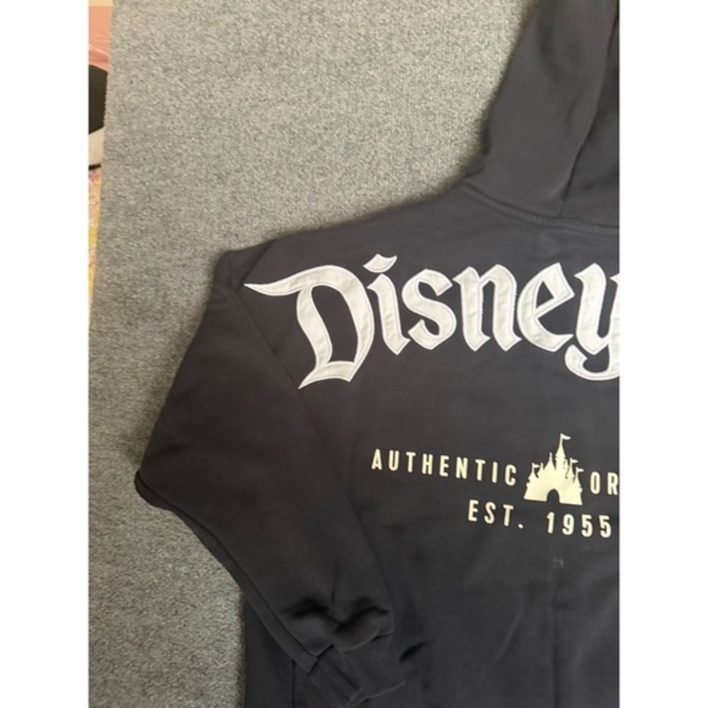 Disneyland resort spirit hoodie size  Large Black color - Picture 11 of 12